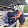 Mobile crimping machine